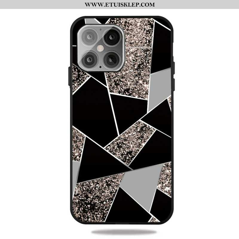 Etui do iPhone 13 Pro Geometria Marmuru